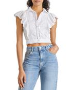 French Connection Duna Cropped Top