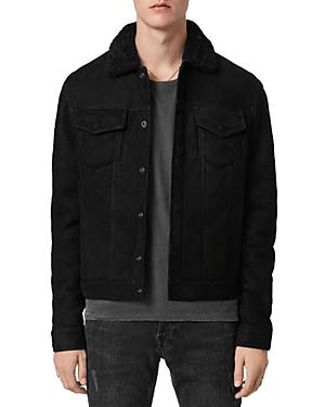 Allsaints Coley Shearling Trucker Jacket