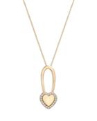 Bloomingdale's Diamond Heart Pendant Necklace In 14k Yellow Gold, 0.10 Ct. T.w. - 100% Exclusive