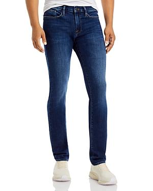 Frame L'homme Skinny Jeans In Blue Fin