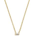 Zoe Chicco 14k Yellow Gold Diamond Baguette Choker Necklace, 14