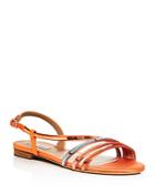 Tabitha Simmons Women's Betty Sequin Ankle-strap Sandals
