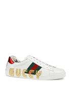 Gucci Men's Guccy Ace Sneakers
