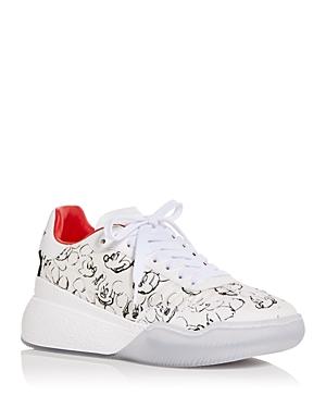 Stella Mccartney X Fantasia Women's Loop Mickey Mouse Print Low Top Sneakers