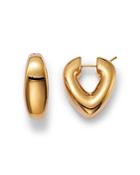 Alberto Amati 14k Yellow Gold V Shape Hoop Earrings - 100% Exclusive