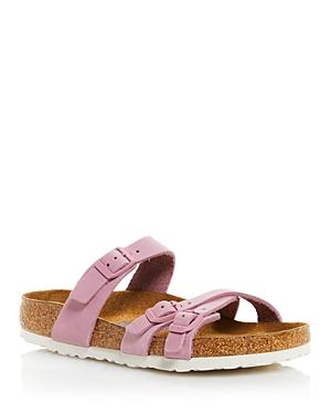 Birkenstock Women's Franca Orchid Buckled Slide Sandals