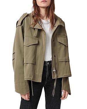 Allsaints Amelia Mock Neck Utility Jacket