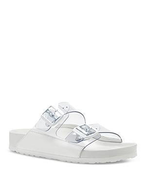 Manolo Blahnik X Birkenstock Women's Arizona Exq Clear Slide Sandals