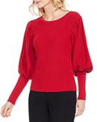 Vince Camuto Balloon Sleeve Ribbed Sweater
