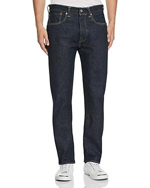 Levi's 501 New Tapered Fit Jeans In Dark Blue