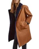 Gerard Darel Ella Leather Coat