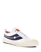 Bally Men's Smake Leather Lace Up Sneakers