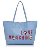 Love Moschino Charming Love Leather Tote