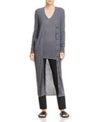 Vince Cashmere Ribbed Duster Cardigan