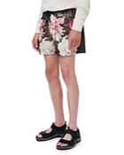 Soulland William Floral Print Swim Shorts