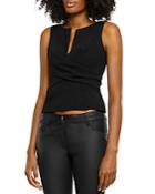 Paule Ka Sleeveless Ruched Top