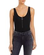 Aqua Zip Front Bodysuit - 100% Exclusive