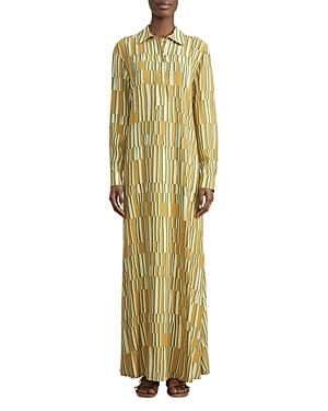 Lafayette 148 New York Blixa Maxi Shirt Dress