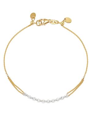 Aerodiamonds 18k Yellow Gold Diamond Streamer Bracelet