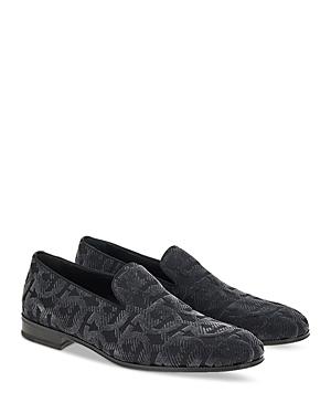 Salvatore Ferragamo Men's Gancini Slip On Loafers