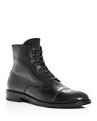 To Boot New York Men's Henri Leather Cap-toe Boots