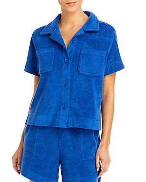 Echo Terry Camp Shirt Swim Cover-up