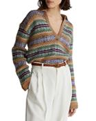 Polo Ralph Lauren Fair Isle Collared Sweater