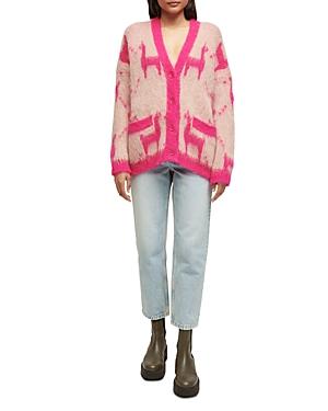Maje My Llama Cardigan Sweater