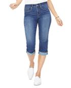 Nydj Marilyn Cuffed Cropped Jeans In Junipero
