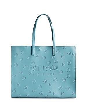 Ted Baker Luelcon East West Ew Debossed Floral Icon Tote
