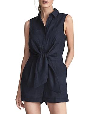 Reiss Ema Linen Romper