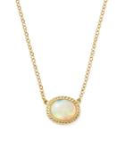 Bloomingdale's Opal Oval Pendant Necklace In 14k Yellow Gold, 18 - 100% Exclusive
