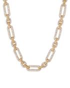 David Yurman 18k Yellow Gold Lexington Diamond Link Chain Necklace,