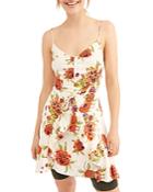Free People Happy Heart Ruched Mini Dress