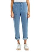 Jen7 Weekend Straight Pant Jeans In Newton