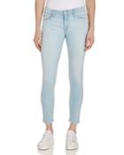 Mother The Looker Ankle Fray Jeans In Sweet Talk Me