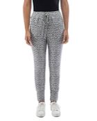 B Collection By Bobeau Brushed Leopard Jogger Pants