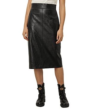 Marella Barbian Coated Pencil Skirt