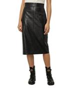 Marella Barbian Coated Pencil Skirt