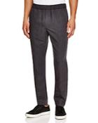 Vince Pleated Slim Fit Trousers