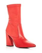 Kenneth Cole Women's Galla Leather High Heel Booties