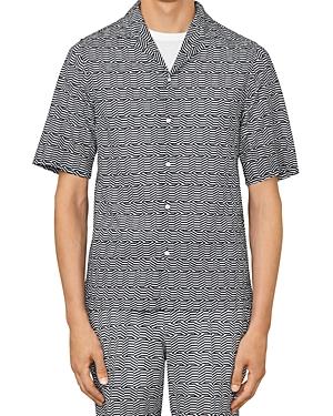 Officine Generale Eren Short Sleeve Graph Shirt