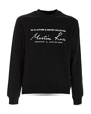 Martine Rose Graphic Logo Sweatshirt