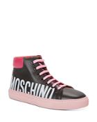 Moschino Women's Lace Up Sneakers