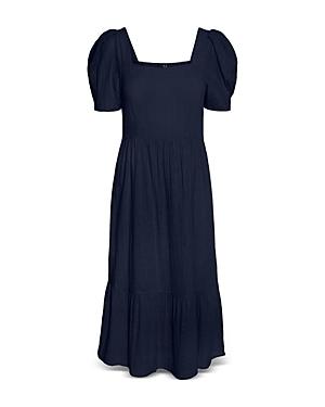 Vero Moda Idiris Cotton Smocked Midi Dress
