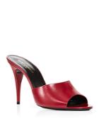 Yves Saint Laurent Women's Slip On High Heel Sandals