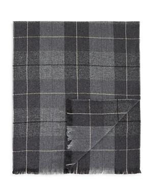 The Men's Store At Bloomingdale's Lightweight Cashmere Block Plaid Scarf