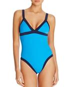 Milly Colorblock Maillot One Piece Swimsuit