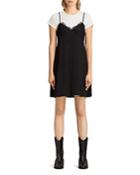 Allsaints Ives Layered-look Dress