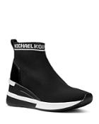 Michael Michael Kors Women's Skyler Knit Slip-on Sneaker Boots